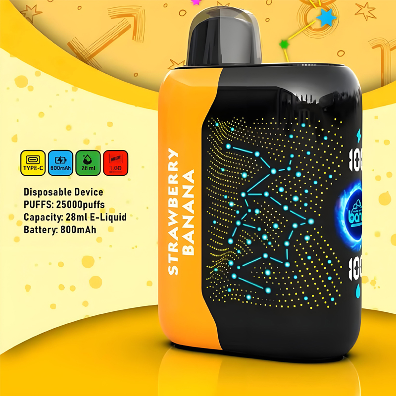 Wholesale Factory Direct Sale Bang Starry 25000 Puffs 3D Curved Screen Vape Disposable Electronic Cigarette 16 Flavors