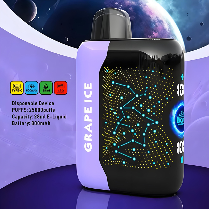 Wholesale Factory Direct Sale Bang Starry 25000 Puffs 3D Curved Screen Vape Disposable Electronic Cigarette 16 Flavors
