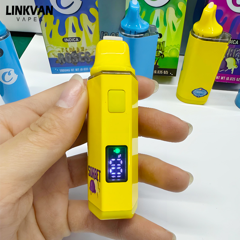 Cookie Rechargeable Wholesale Disposable Vape Pens 2ml 2g 2000mg Empty Starter Kits 10 Flavors 320mAh Battery Wholesale I Vape