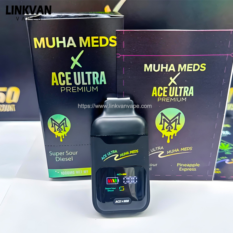 MUHAMEDS X ACE ULTRA DUAL FLAVOR (0.5ML+0.5ML)