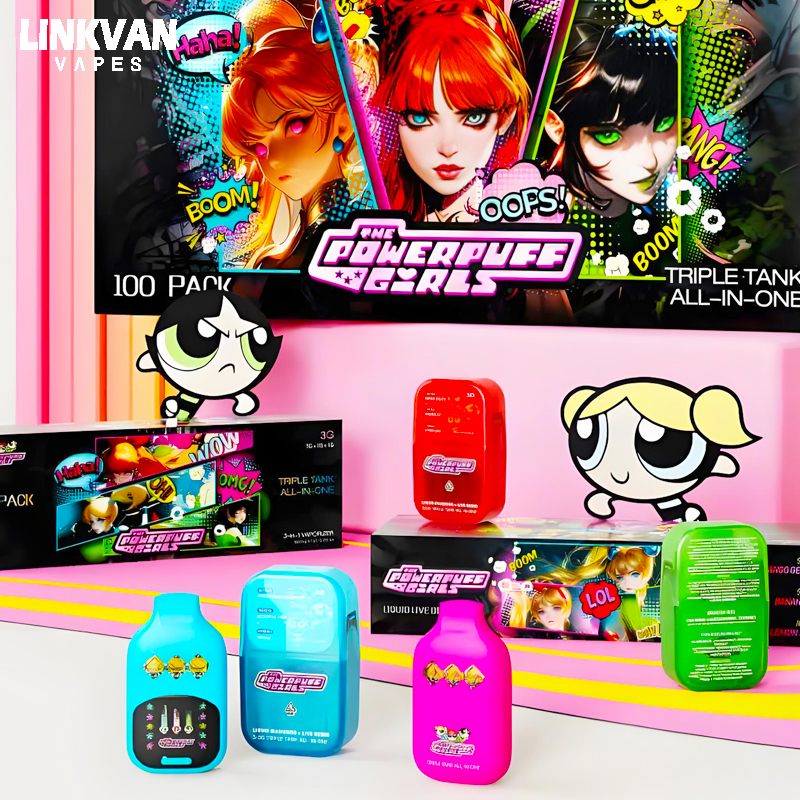  POWERPUFF GIRLS THREE CHAMBER (1ML+1ML+1ML)